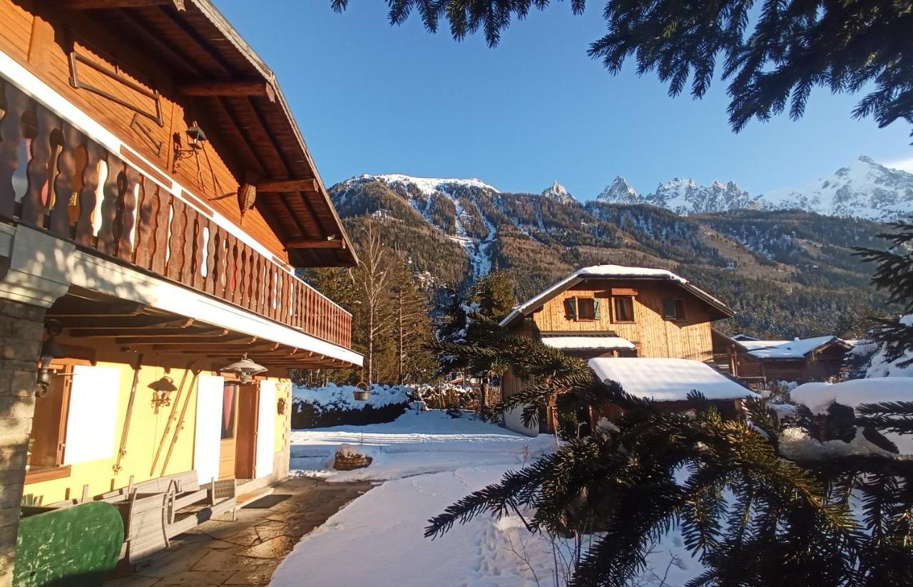 Villa Le Jardin De Talefre Chamonix Esterno foto